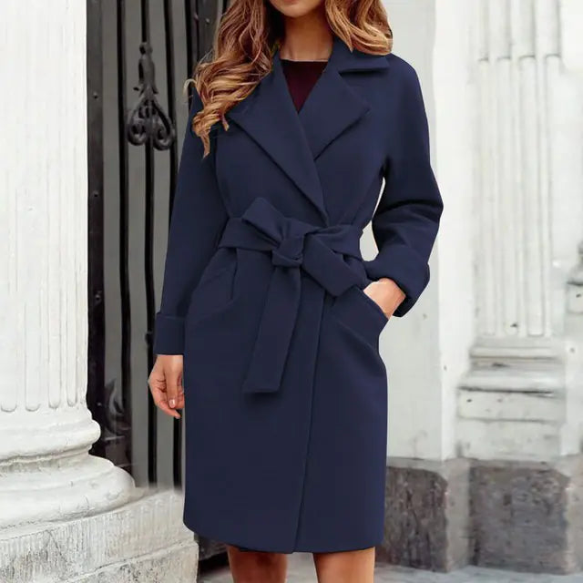 Women's Wool Winter Jackets - Elegant Trench Coats & Peacoats