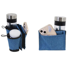 Luggage Travel Cup Holder Bag - Dual Pocket Design