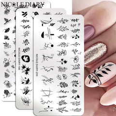 Nail Art Stamping Plates – Creative Nail Designs with Precision Stamps