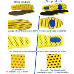 Memory Foam Insoles - Orthopedic & Breathable Shoe Inserts