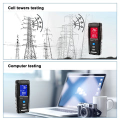 EMF Radiation Detector with Temperature Measurement