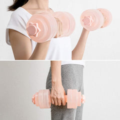 Adjustable Water Filled Dumbbells - Lightweight & Portable