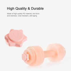 Adjustable Water Filled Dumbbells - Lightweight & Portable