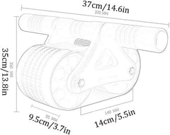 Automatic Rebound Ab Roller Wheel - Premium Fitness Gear