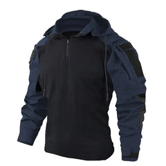 Combat Tactical Shirt - Camo & Hooded