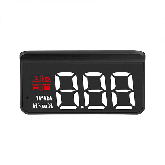 up Display, Car Universal GPS HUD, Speedometer, Black, for All Vehicles