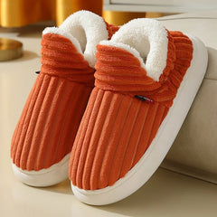 Warm Fur Slippers - Cozy Unisex Memory Foam Footwear