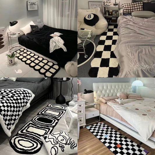 Black & White Runner Rugs - Versatile & Stylish Rugs for Hallways & Bedrooms