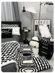 Black & White Runner Rugs - Versatile & Stylish Rugs for Hallways & Bedrooms