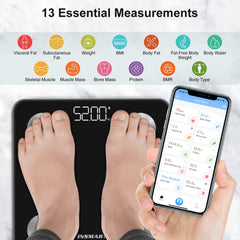 Bluetooth Digital Body Fat Scale - Smart Health Device