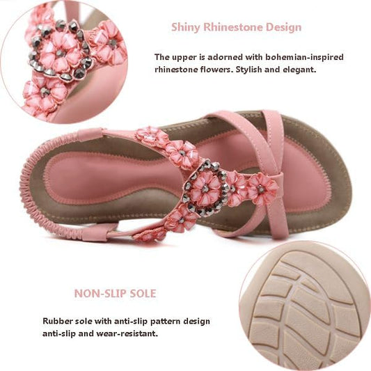 Bohemian Summer Sandals - Comfortable & Stylish Flat Sandals