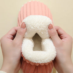 Warm Fur Slippers - Cozy Unisex Memory Foam Footwear