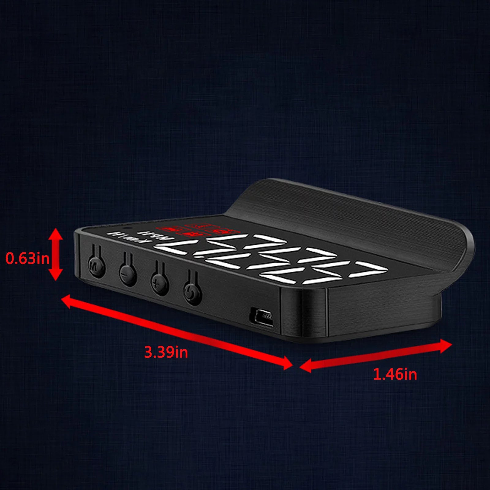 up Display, Car Universal GPS HUD, Speedometer, Black, for All Vehicles