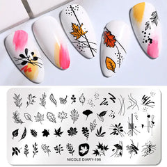 Nail Art Stamping Plates – Creative Nail Designs with Precision Stamps