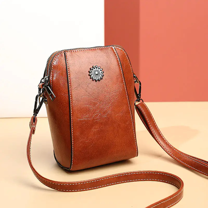 Jasmine Mini Crossbody Bag - Chic Leather Design