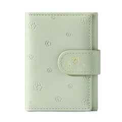 Small Paw Print Wallet - Cute Trifold Design