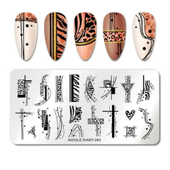 Nail Art Stamping Plates – Creative Nail Designs with Precision Stamps