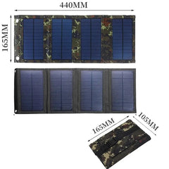 Foldable Solar Panel Charger - High-Efficiency & Portable