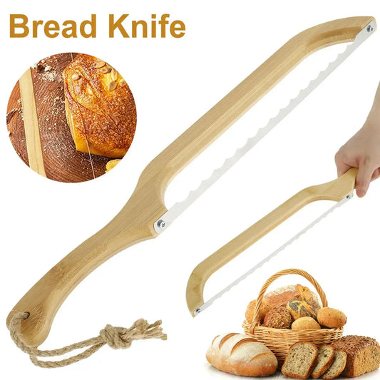 Manual Bread Cutter - Precision Handheld Slicer for Home Bakers