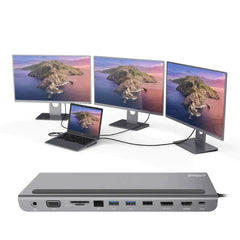 LapStation™ Pro: 11-in-1 USB-C Docking Station - Top Choice