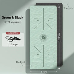 Electric Heated Yoga Mat - Adjustable Temp & Non-Slip