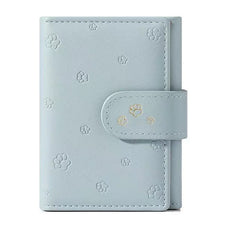 Small Paw Print Wallet - Cute Trifold Design