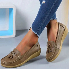 Comfy Orthopedic Loafers - Stylish and Breathable Women's Shoes