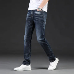 Men's Smart Jeans - Classic Blue Denim