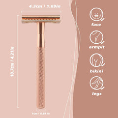 Double Edge Safety Razor – For Premium Shaving Experience | Siwiyah Marketplace