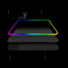 Symphony RGB Luminous Mouse Pad - Enhanced Gaming Experience