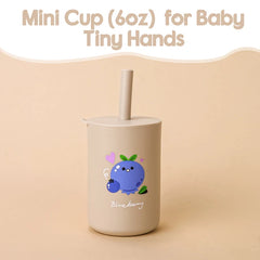 Baby Silicone Sippy Cup - Spill-Proof & Leakproof for Easy Baby Learning