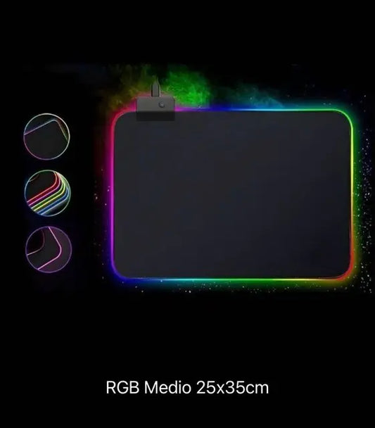 Gamer LED Mouse Pad - Waterproof & RGB Backlit