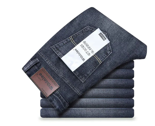 Men's Smart Jeans - Classic Blue Denim