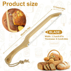 Manual Bread Cutter - Precision Handheld Slicer for Home Bakers