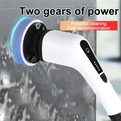 Electric Scrubbing Brush - Powerful Bathroom & Kitchen Cleaner