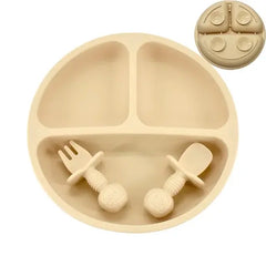 Baby Silicone Plate Set - Suction Plates for Toddlers