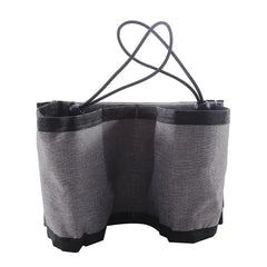 Luggage Travel Cup Holder Bag - Dual Pocket Design