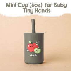 Baby Silicone Sippy Cup - Spill-Proof & Leakproof for Easy Baby Learning