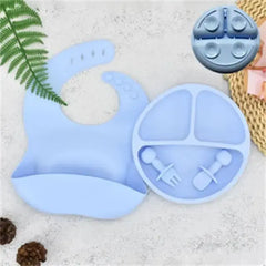 Baby Silicone Plate Set - Suction Plates for Toddlers