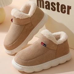 Warm Fur Slippers - Cozy Unisex Memory Foam Footwear