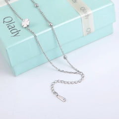 Silver Foot Chain - Elegant Pure Silver Anklet for Women