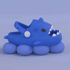 ComfySharks Kids Slippers with Strap - Cute & Lightweight Anti-Slip Shoes