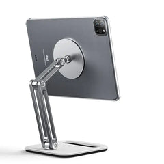 Magnetic Tablet Metal Stand Holder - Adjustable & Secure