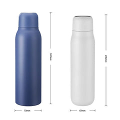 UV Self-Cleaning Insulated Water Bottle - Leakproof water bottle