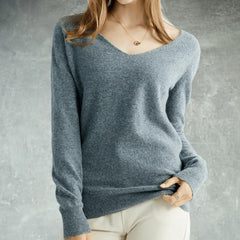 Women's Knitted Pullover Sweaters - Fashionable Mock Neck Tops